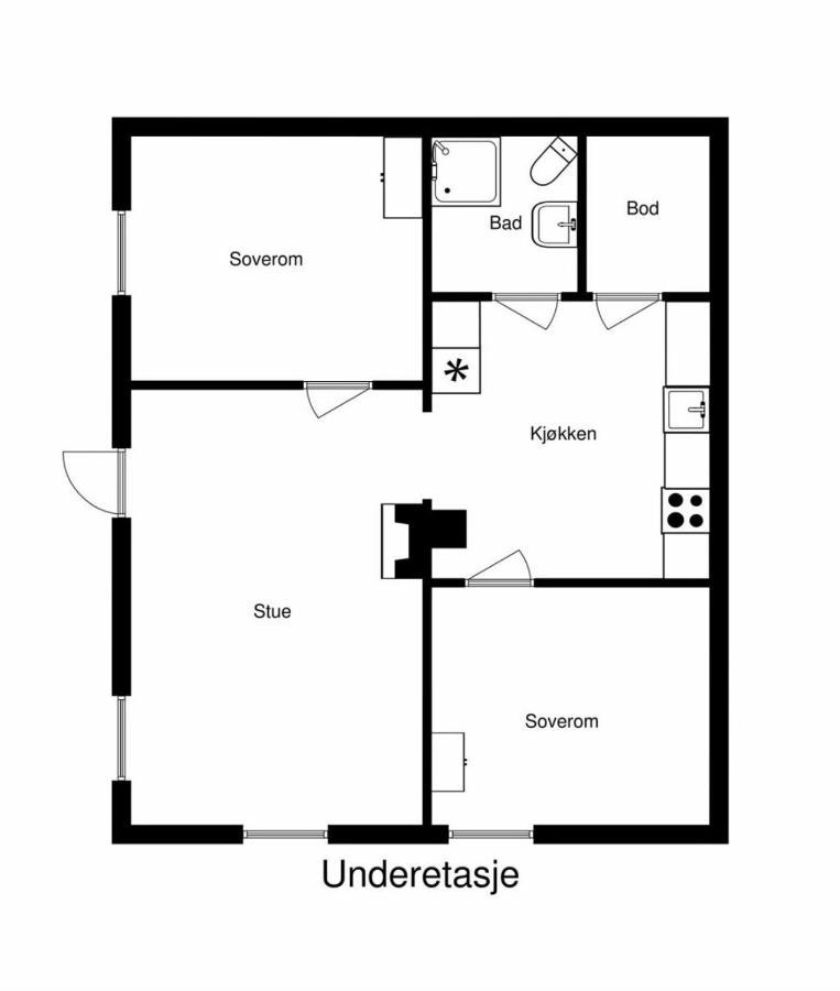 Two Bedroom Apartment Near The City Centre. Tromso Exterior photo